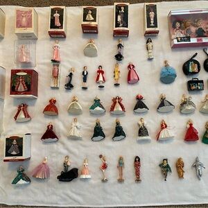 Barbie Doll Ornament Entire Collection!